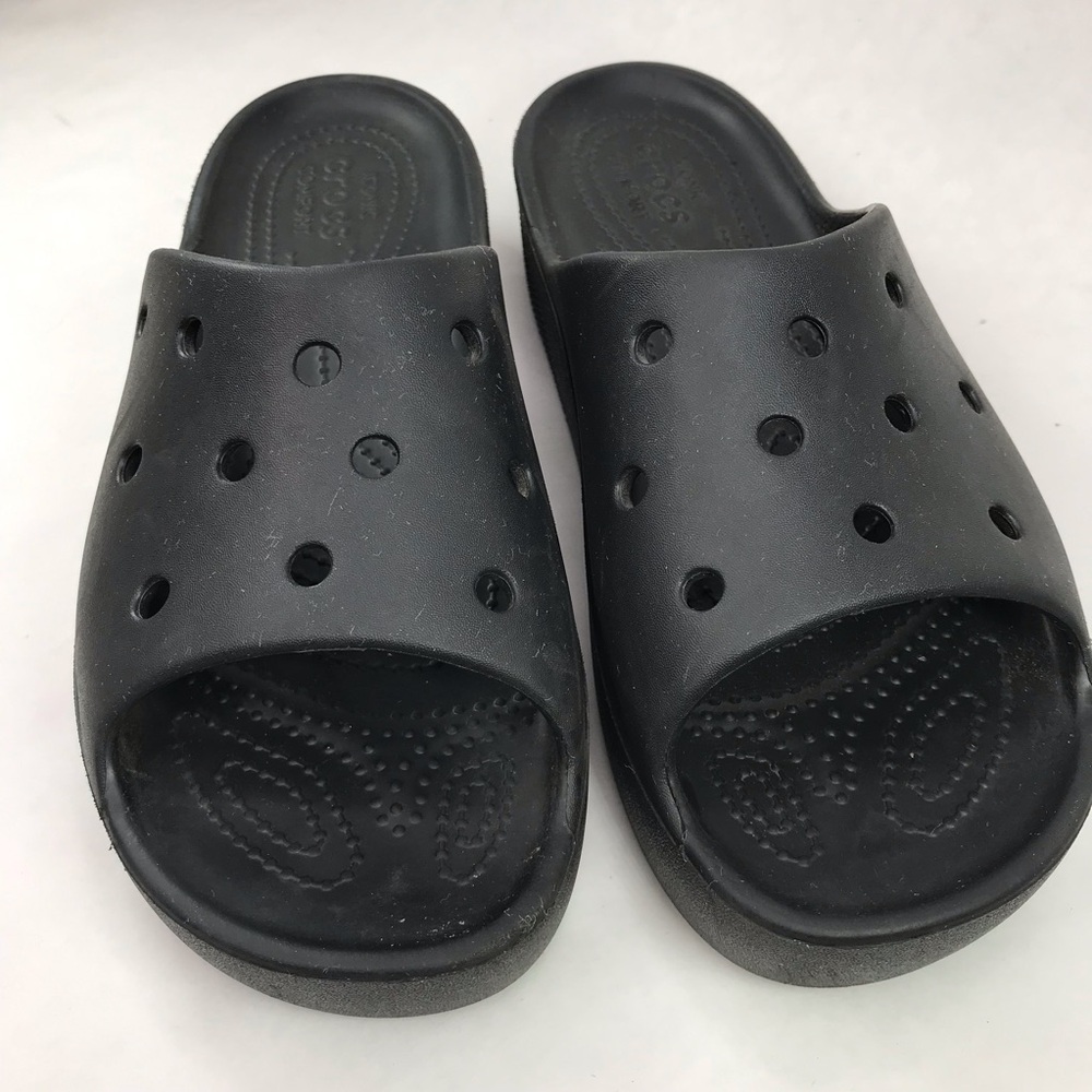 Crocs Classic Women's Size 9 Platform Sandal Slide Shoe